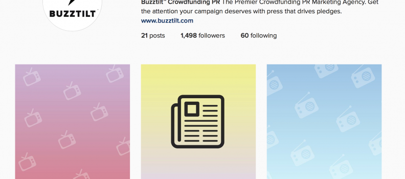 Buzztilt Gets Colorful on @Instagram